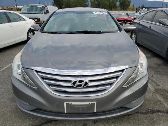 5NPEC4AB1EH872847 - 2014 HYUNDAI SONATA SE GRAY photo 5