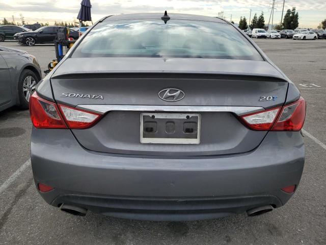 5NPEC4AB1EH872847 - 2014 HYUNDAI SONATA SE GRAY photo 6