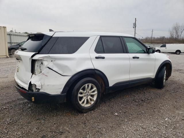 1FMSK7BH9MGA22246 - 2021 FORD EXPLORER WHITE photo 3