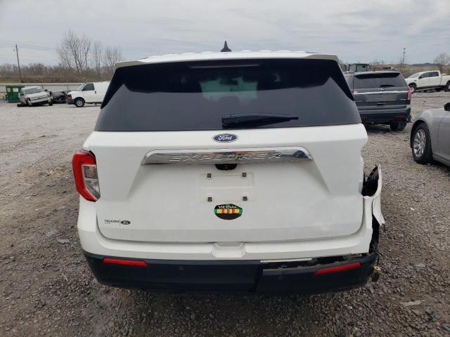 1FMSK7BH9MGA22246 - 2021 FORD EXPLORER WHITE photo 6