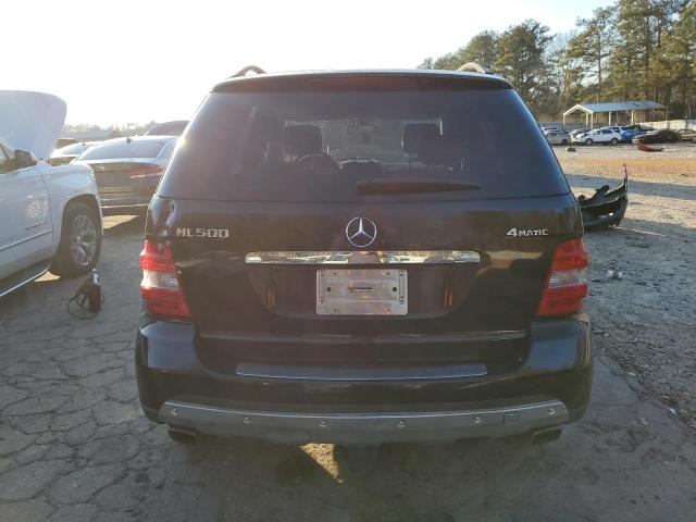 4JGBB75E86A078170 - 2006 MERCEDES-BENZ ML 500 BLACK photo 6