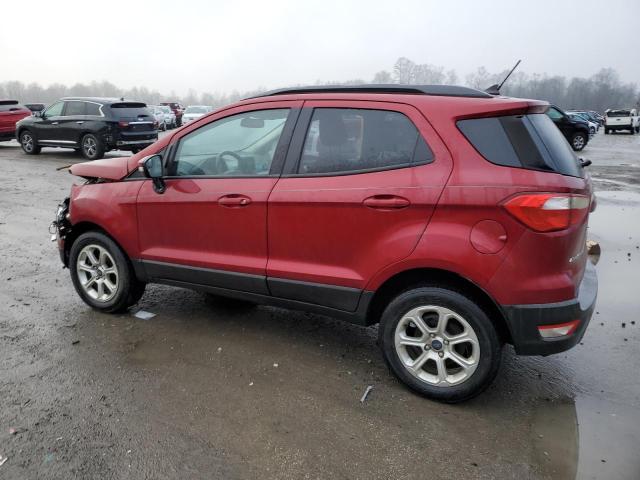 MAJ6S3GL3KC268814 - 2019 FORD ECOSPORT SE RED photo 2