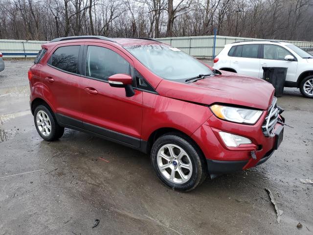 MAJ6S3GL3KC268814 - 2019 FORD ECOSPORT SE RED photo 4