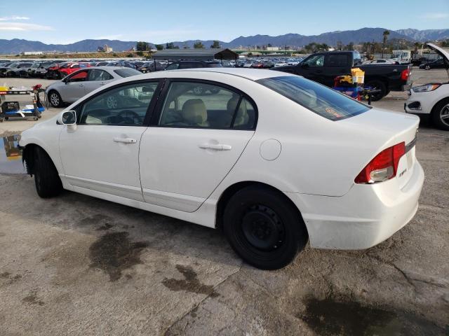 2HGFA1F51BH306799 - 2011 HONDA CIVIC LX WHITE photo 2