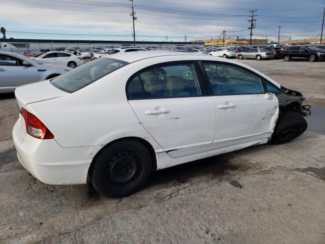 2HGFA1F51BH306799 - 2011 HONDA CIVIC LX WHITE photo 3