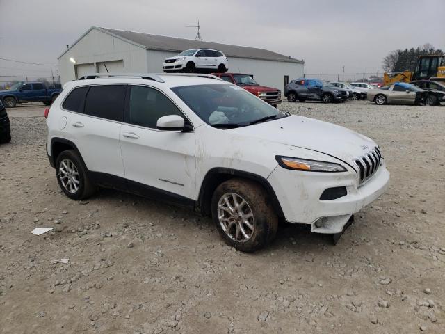 1C4PJLCB3EW249441 - 2014 JEEP CHEROKEE LATITUDE WHITE photo 4