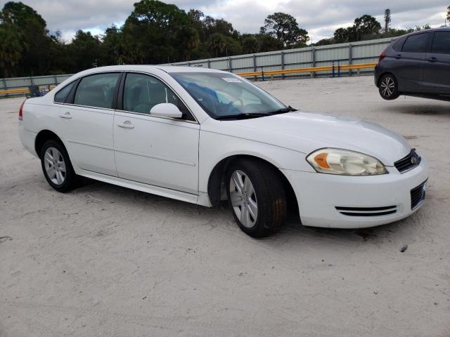 2G1WA5EK7B1186442 - 2011 CHEVROLET IMPALA LS WHITE photo 4