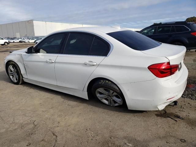 WBA8B9C37HK885088 - 2017 BMW 330 I WHITE photo 2