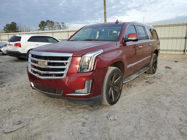 1GYS3HKJ6HR259078 - 2017 CADILLAC ESCALADE ESV LUXURY BURGUNDY photo 1