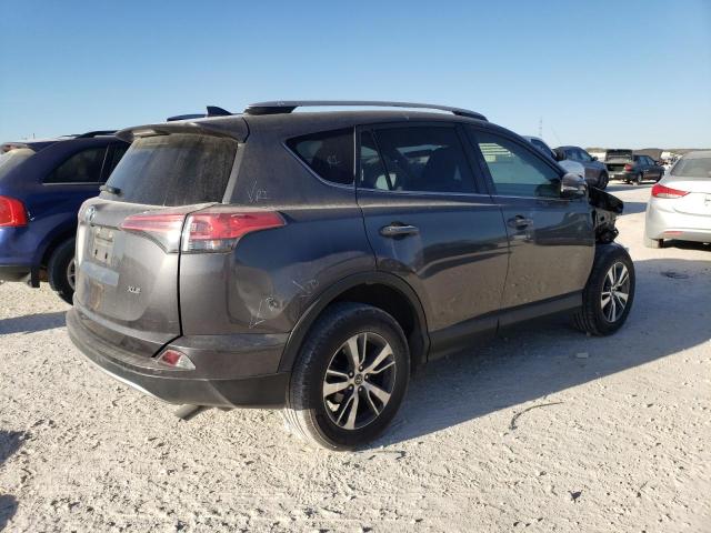 JTMWFREV3JJ195895 - 2018 TOYOTA RAV4 ADVENTURE GRAY photo 3