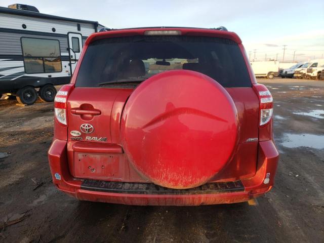 2T3BF4DV7AW080186 - 2010 TOYOTA RAV4 RED photo 6