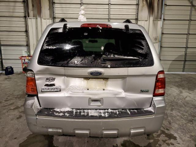 1FMCU0DG3BKA22568 - 2011 FORD ESCAPE XLT SILVER photo 6