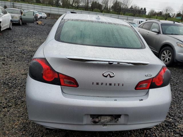 JN1DV6AP6BM603406 - 2011 INFINITI G25 BASE SILVER photo 6