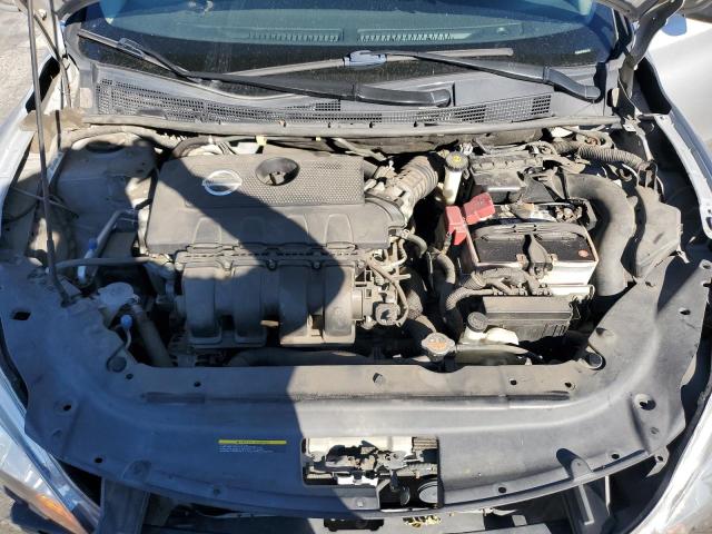 3N1AB7AP3EL617120 - 2014 NISSAN SENTRA S SILVER photo 11