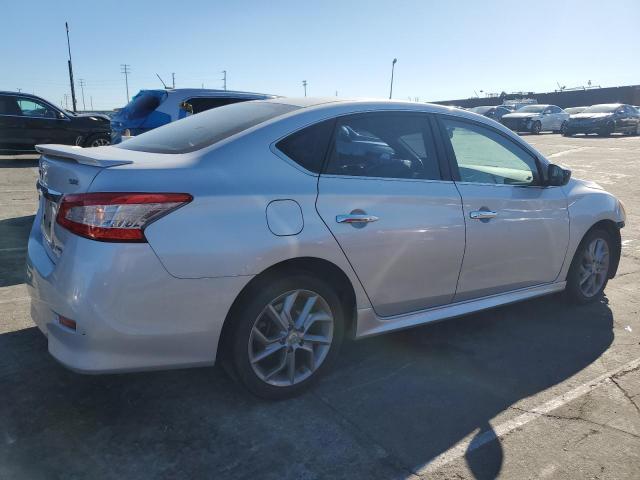 3N1AB7AP3EL617120 - 2014 NISSAN SENTRA S SILVER photo 3