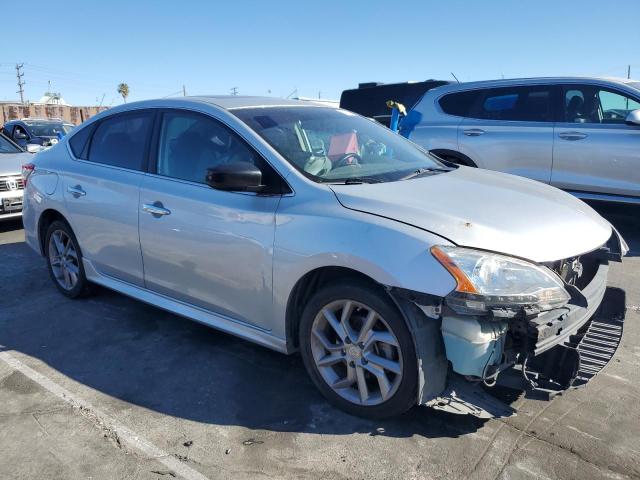 3N1AB7AP3EL617120 - 2014 NISSAN SENTRA S SILVER photo 4