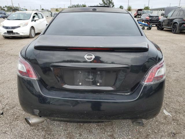 1N4AA5APXCC803210 - 2012 NISSAN MAXIMA S BLACK photo 6