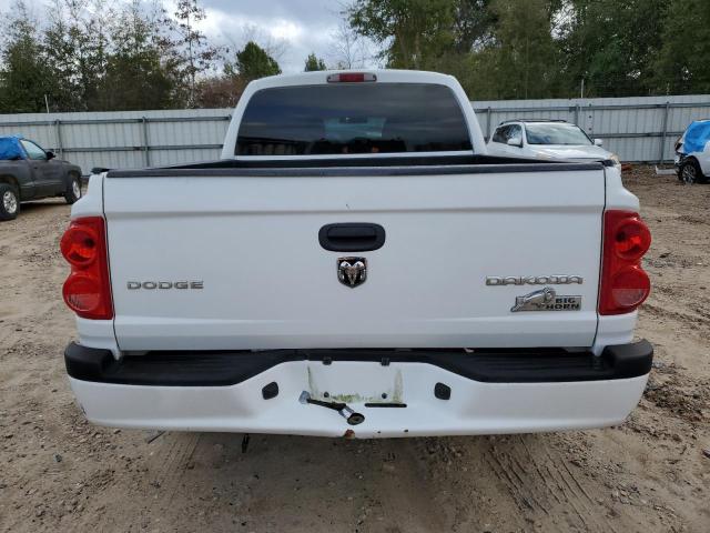 1D7RE3GK1BS521047 - 2011 DODGE DAKOTA SLT WHITE photo 6