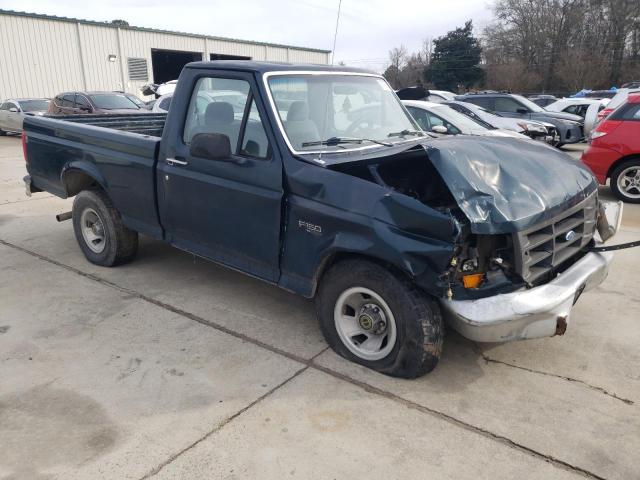 1FTDF15Y9SNA15963 - 1995 FORD F150 BLUE photo 4