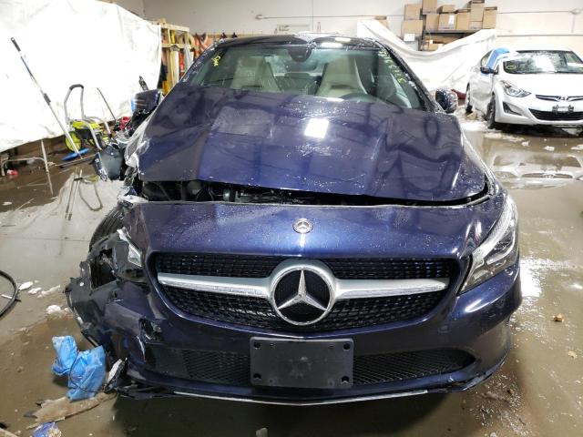 WDDSJ4GB6JN519200 - 2018 MERCEDES-BENZ CLA 250 4MATIC BLUE photo 5