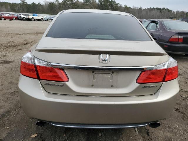 1HGCR2F51EA080283 - 2014 HONDA ACCORD SPORT GOLD photo 6