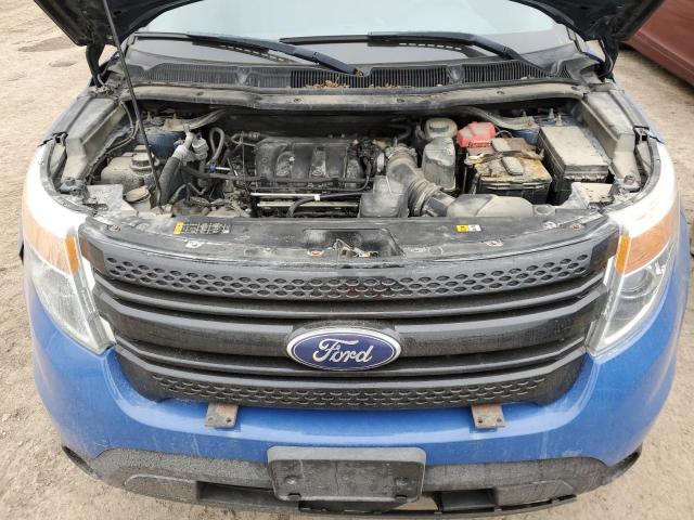 1FM5K8AR9DGA51601 - 2013 FORD EXPLORER POLICE INTERCEPTOR BLUE photo 12