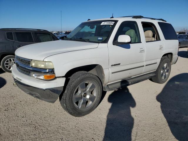 1GNEC13Z63R132250 - 2003 CHEVROLET TAHOE C1500 WHITE photo 1