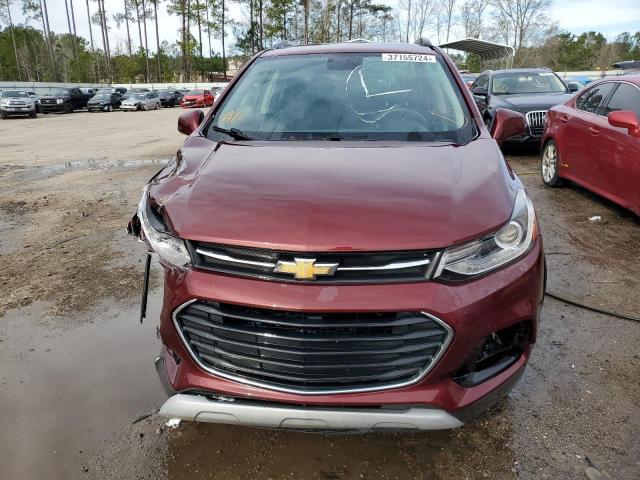 3GNCJPSBXHL132240 - 2017 CHEVROLET TRAX 1LT BURGUNDY photo 5