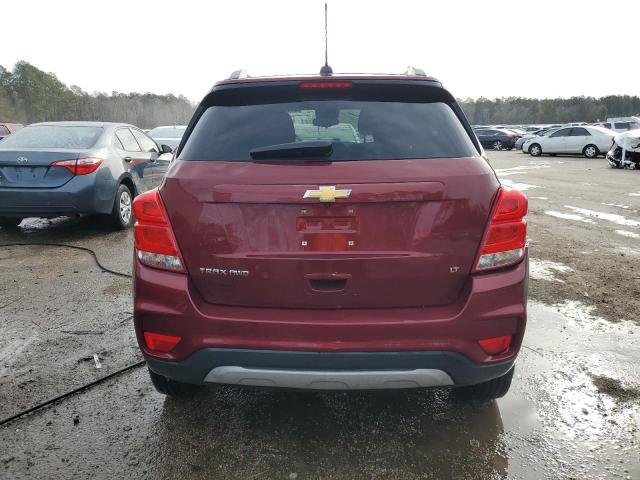 3GNCJPSBXHL132240 - 2017 CHEVROLET TRAX 1LT BURGUNDY photo 6