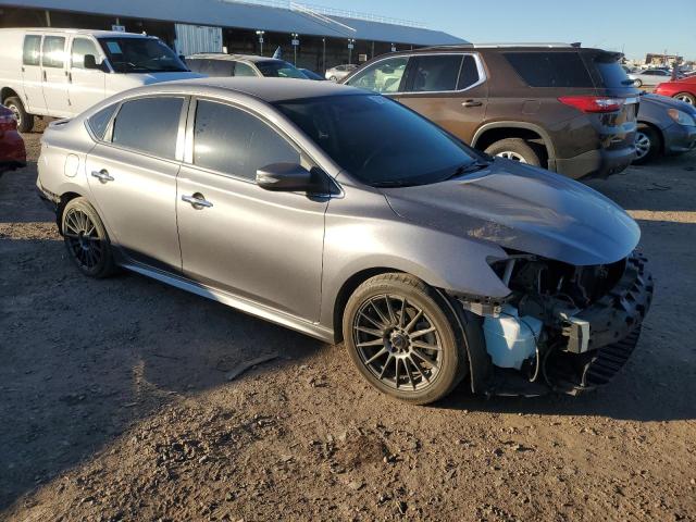 3N1AB7AP1KY450433 - 2019 NISSAN SENTRA S GRAY photo 4