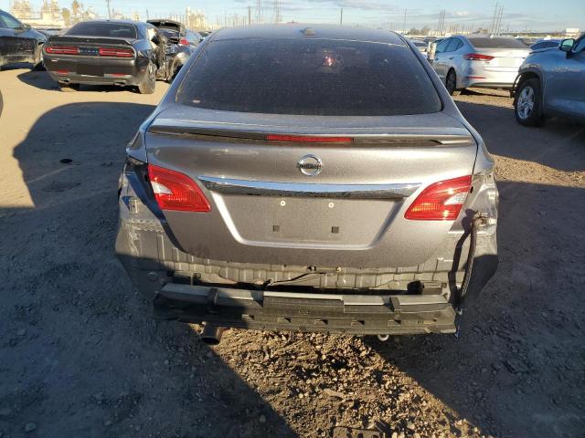 3N1AB7AP1KY450433 - 2019 NISSAN SENTRA S GRAY photo 6