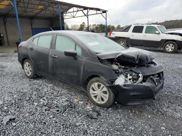 3N1CN8DV1ML809523 - 2021 NISSAN VERSA S BLACK photo 4