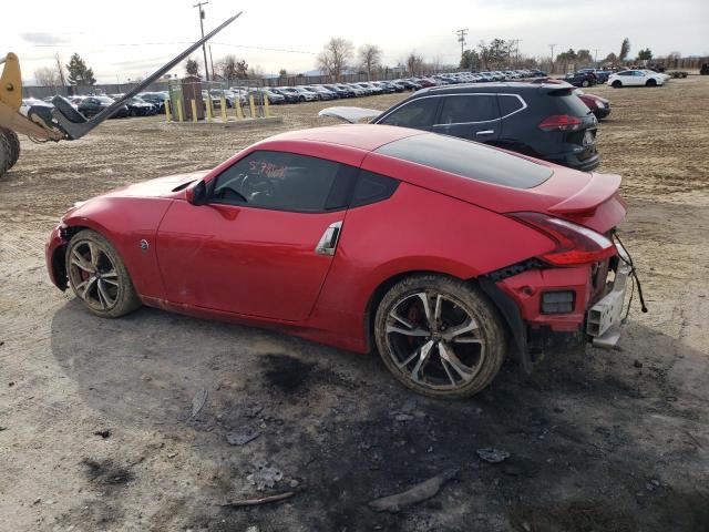 JN1AZ4EH7JM572115 - 2018 NISSAN 370Z BASE RED photo 2