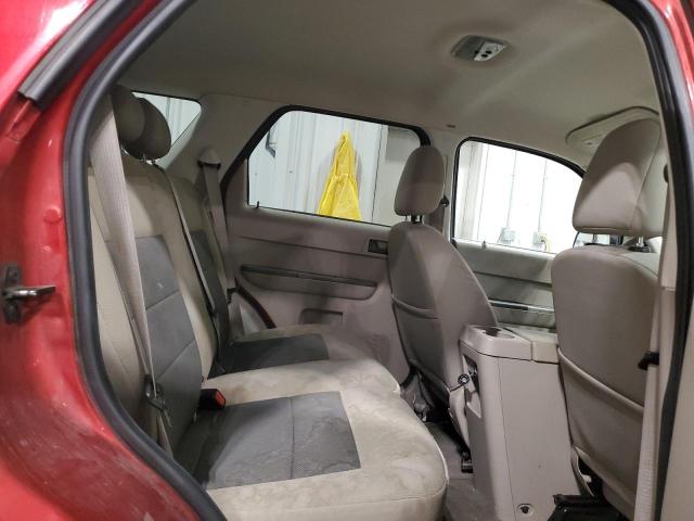 1FMCU93198KA87371 - 2008 FORD ESCAPE XLT RED photo 11