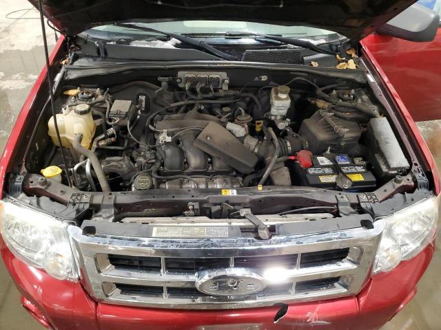 1FMCU93198KA87371 - 2008 FORD ESCAPE XLT RED photo 12