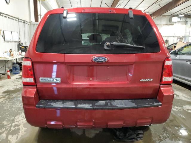 1FMCU93198KA87371 - 2008 FORD ESCAPE XLT RED photo 6