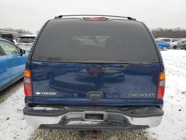 1GNEK13Z13J316335 - 2003 CHEVROLET TAHOE K1500 BLUE photo 6