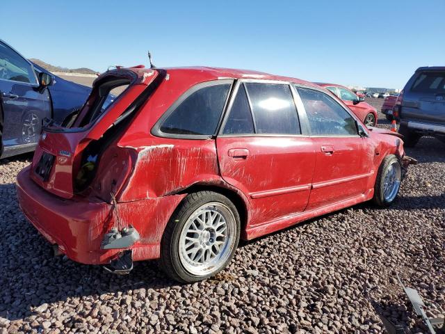 JM1BJ245631219857 - 2003 MAZDA PROTEGE PR5 RED photo 3