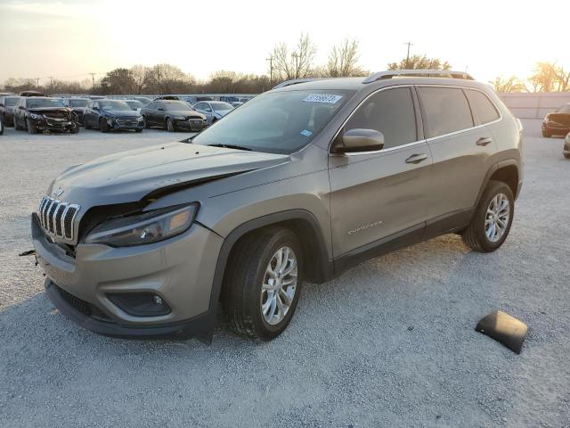 1C4PJLCB9KD175840 - 2019 JEEP CHEROKEE LATITUDE TAN photo 1