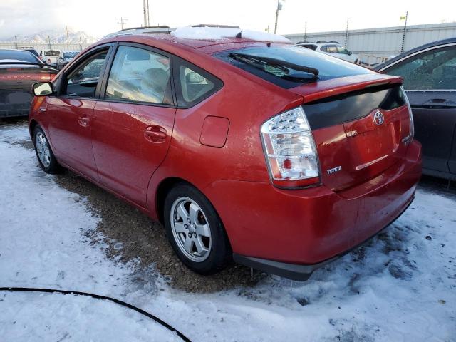 JTDKB20U683371241 - 2008 TOYOTA PRIUS RED photo 2