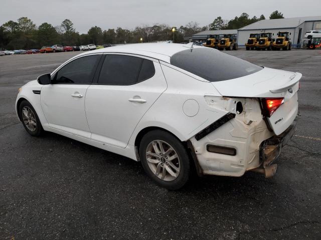 KNAGM4A79B5095215 - 2011 KIA OPTIMA LX WHITE photo 2