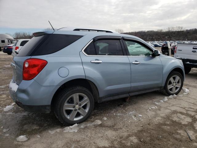 2GNFLHEK2E6356479 - 2014 CHEVROLET EQUINOX LTZ BLUE photo 3