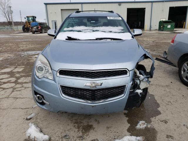 2GNFLHEK2E6356479 - 2014 CHEVROLET EQUINOX LTZ BLUE photo 5