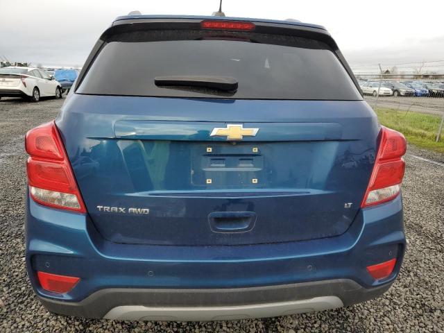 3GNCJPSBXKL270125 - 2019 CHEVROLET TRAX 1LT BLUE photo 6