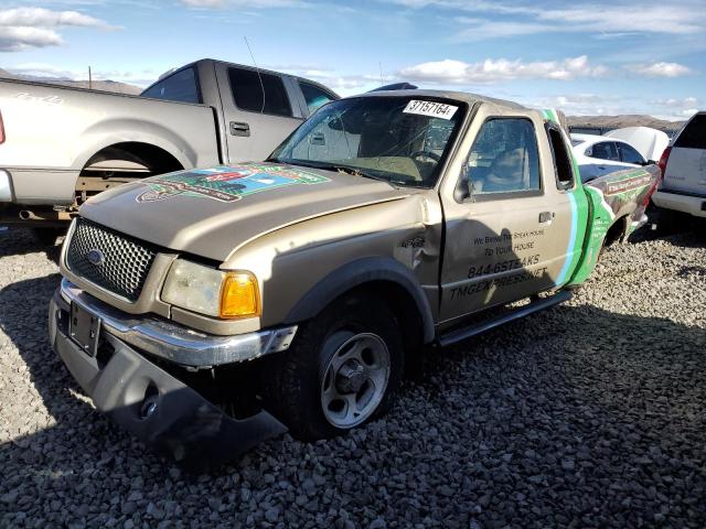 1FTZR45E22PA55505 - 2002 FORD RANGER SUPER CAB GOLD photo 1