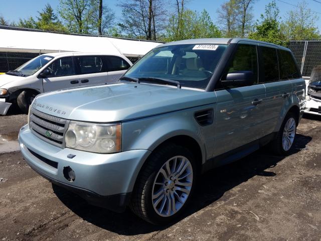 SALSK254X7A117589 - 2007 LAND ROVER RANGE ROVER SPORT HSE  photo 2