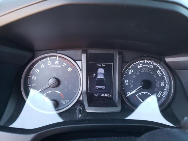 5TFCZ5AN5HX092381 - 2017 TOYOTA TACOMA DOUBLE CAB ნაცრისფერი ფოტო 9