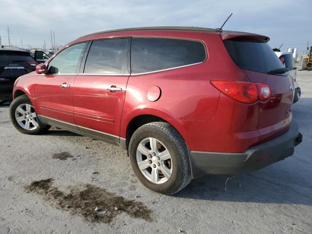 1GNKRJED4CJ137707 - 2012 CHEVROLET TRAVERSE LT MAROON photo 2