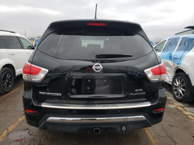 5N1AR2MM7EC664414 - 2014 NISSAN PATHFINDER S BLACK photo 6