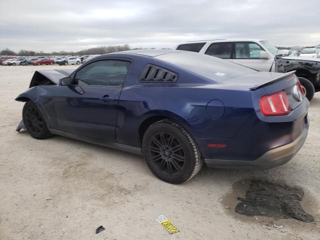 1ZVBP8AN9A5117803 - 2010 FORD MUSTANG BLUE photo 2